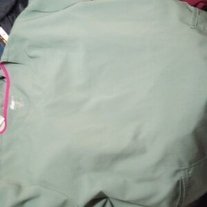 Olive scrub set, top 3X bottom 2X